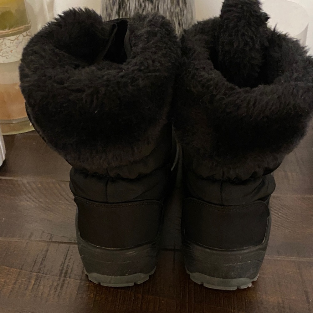 Pajar Canada Kimmi Nylon Insulated Winter Boots With Ice Grippers Size 5/5.5 - Picture 7 of 15
